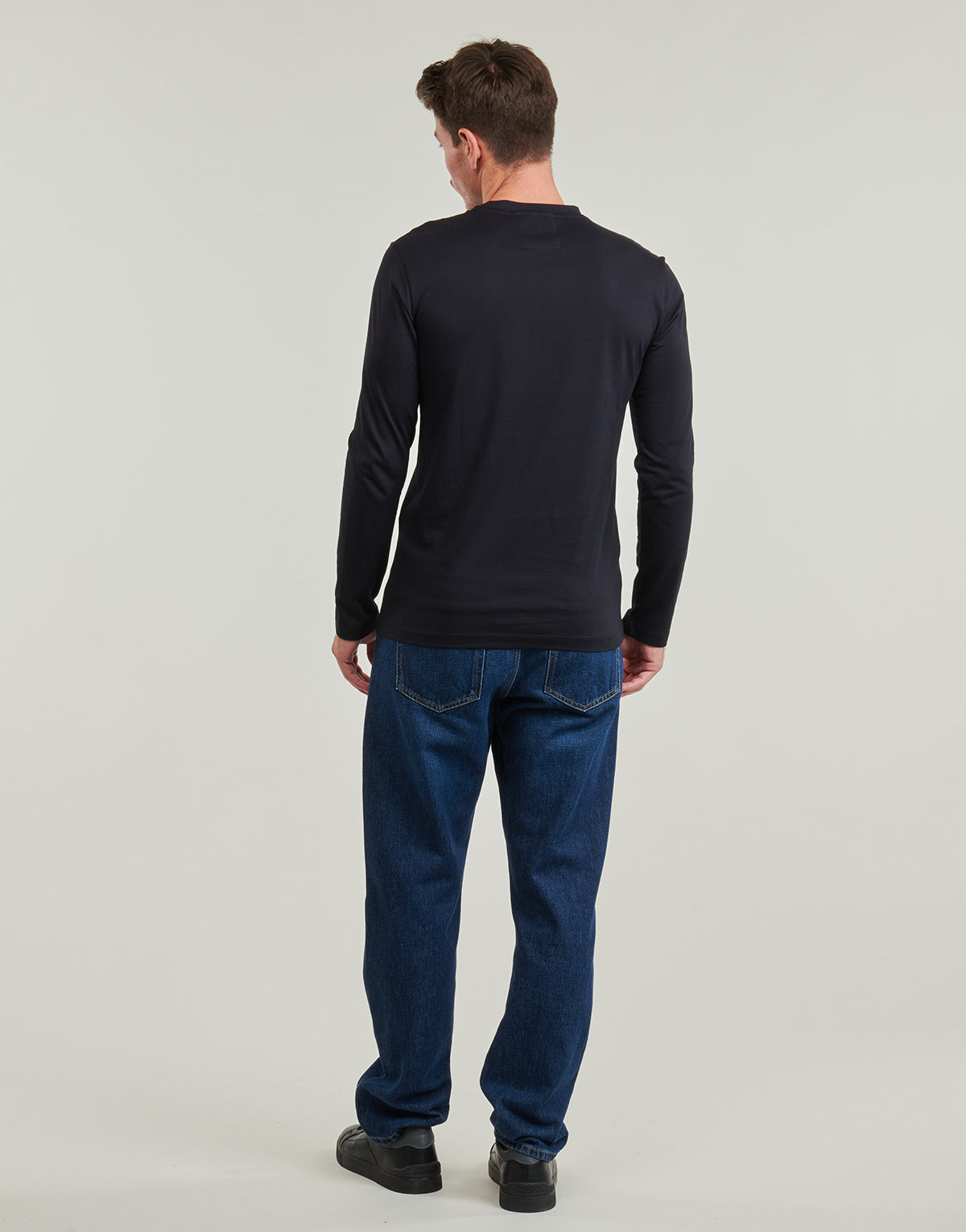 T-shirts a maniche lunghe Uomo Emporio Armani 8N1TN8 Blu