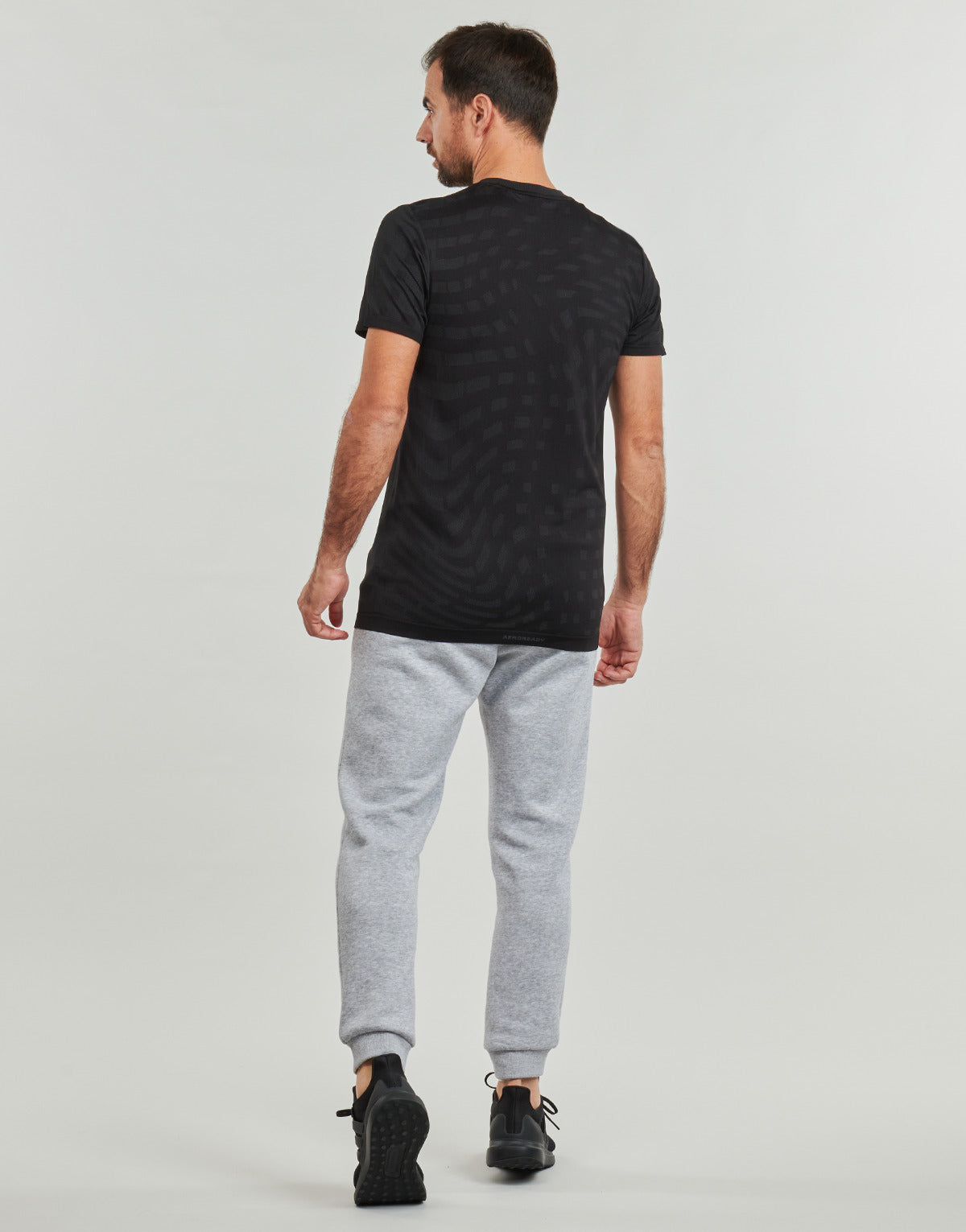 T-shirt Uomo adidas Gym + Training Seamless T-Shirt Nero