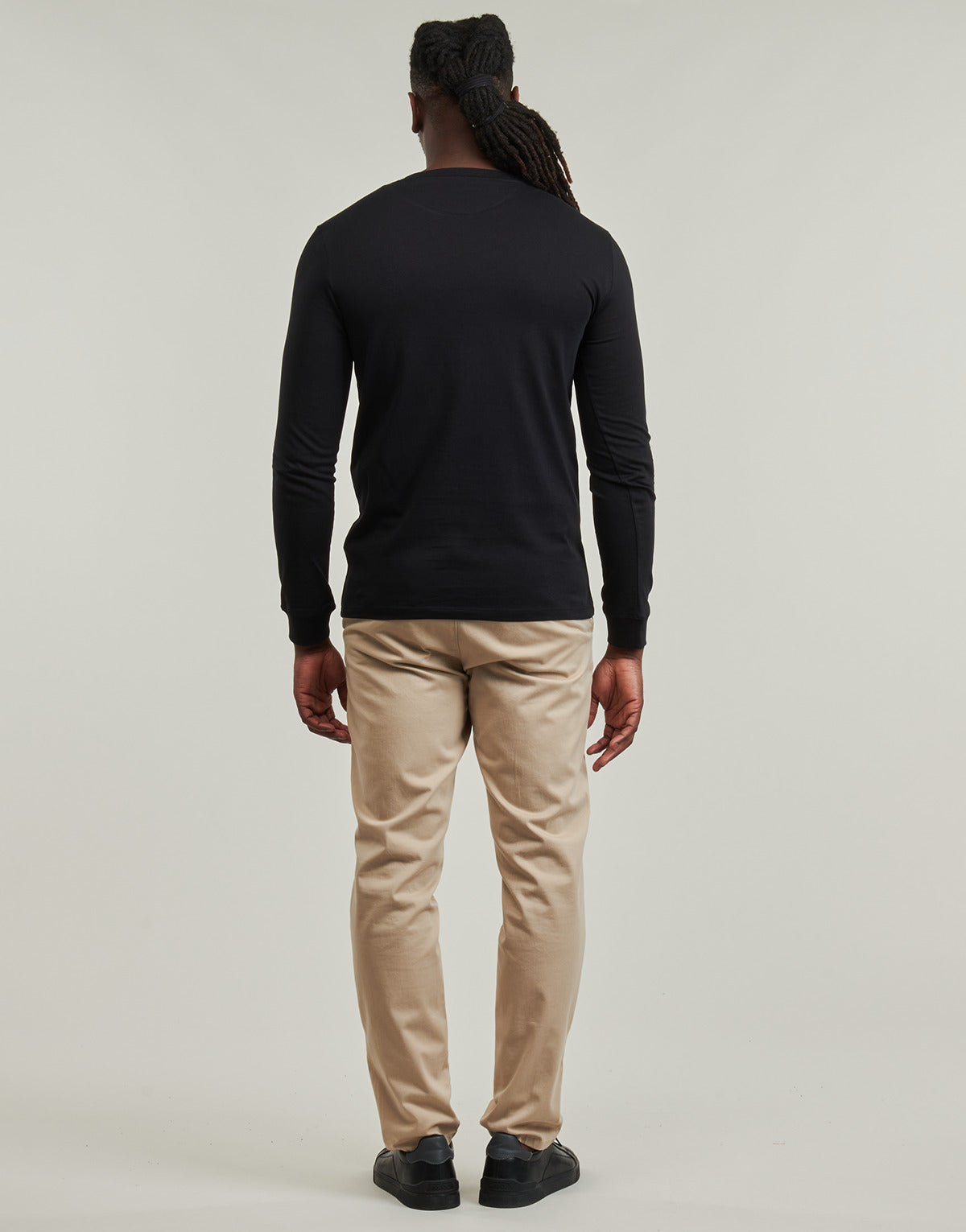 T-shirts a maniche lunghe Uomo Timberland Long Sleeve Tee Nero