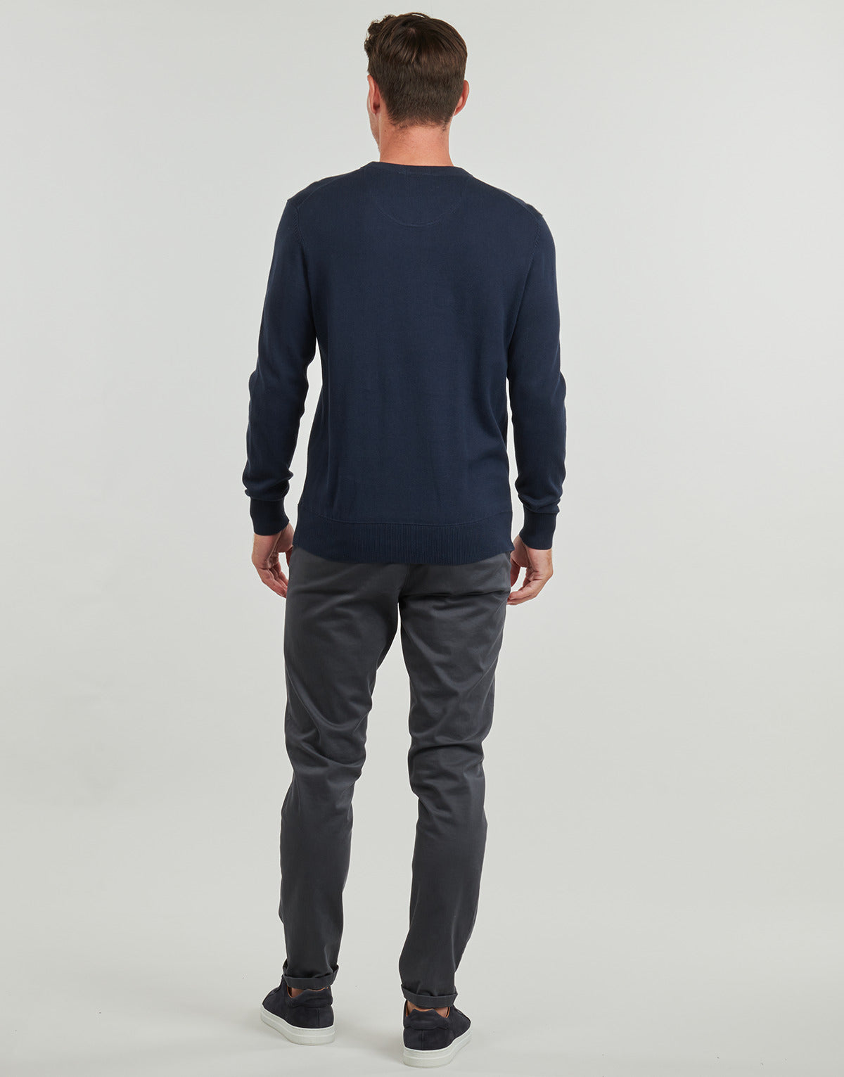 Maglione Uomo Timberland Cotton YD Sweater Marine