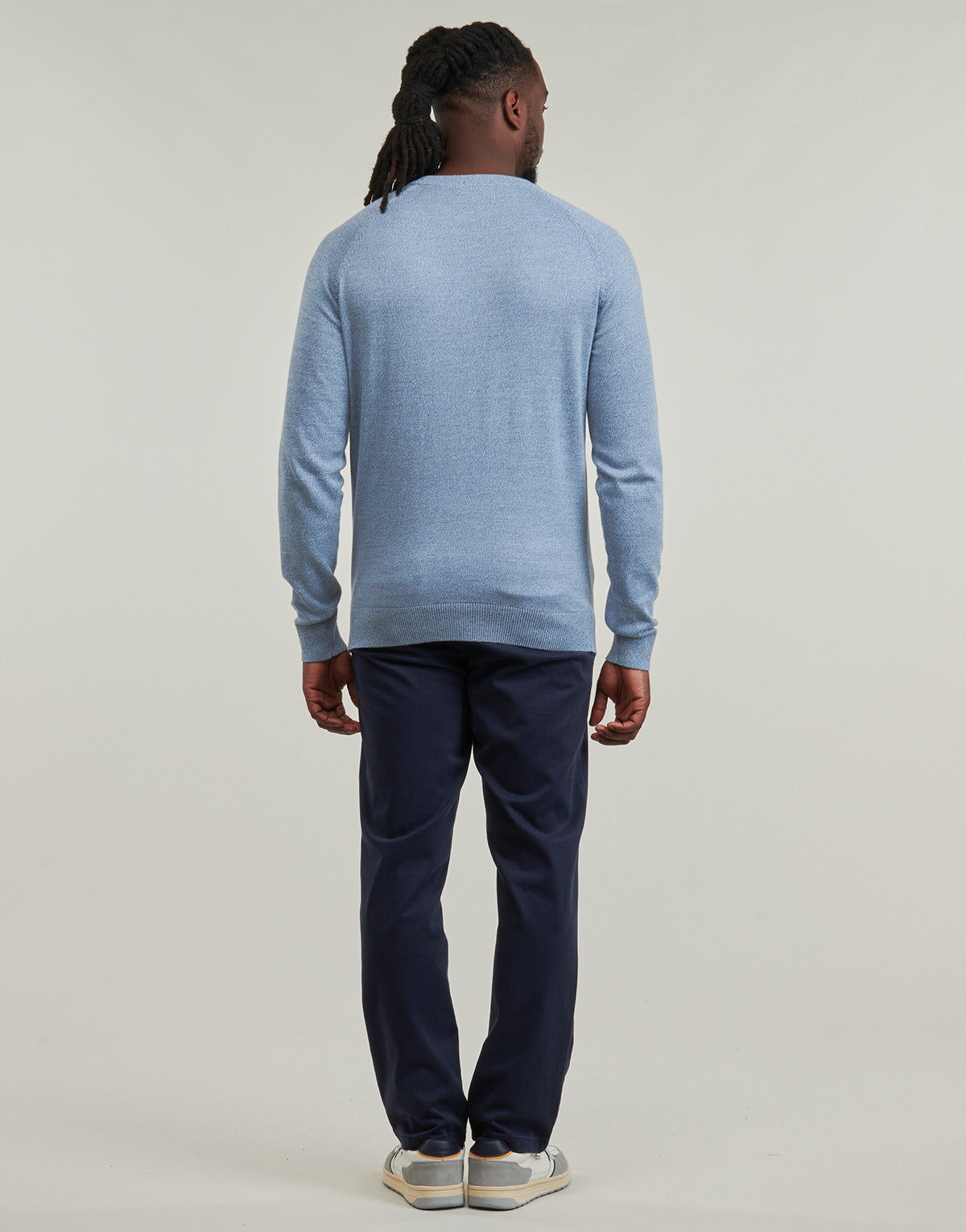 Maglione Uomo Timberland Cotton Raglan Sleeve CrewNeck Sweater Blu