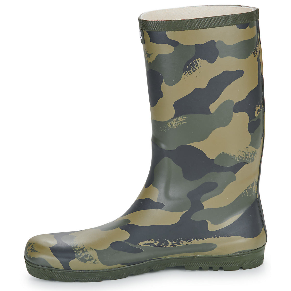 Stivali bambini ragazza Aigle WOODY-POP PT 2 Kaki