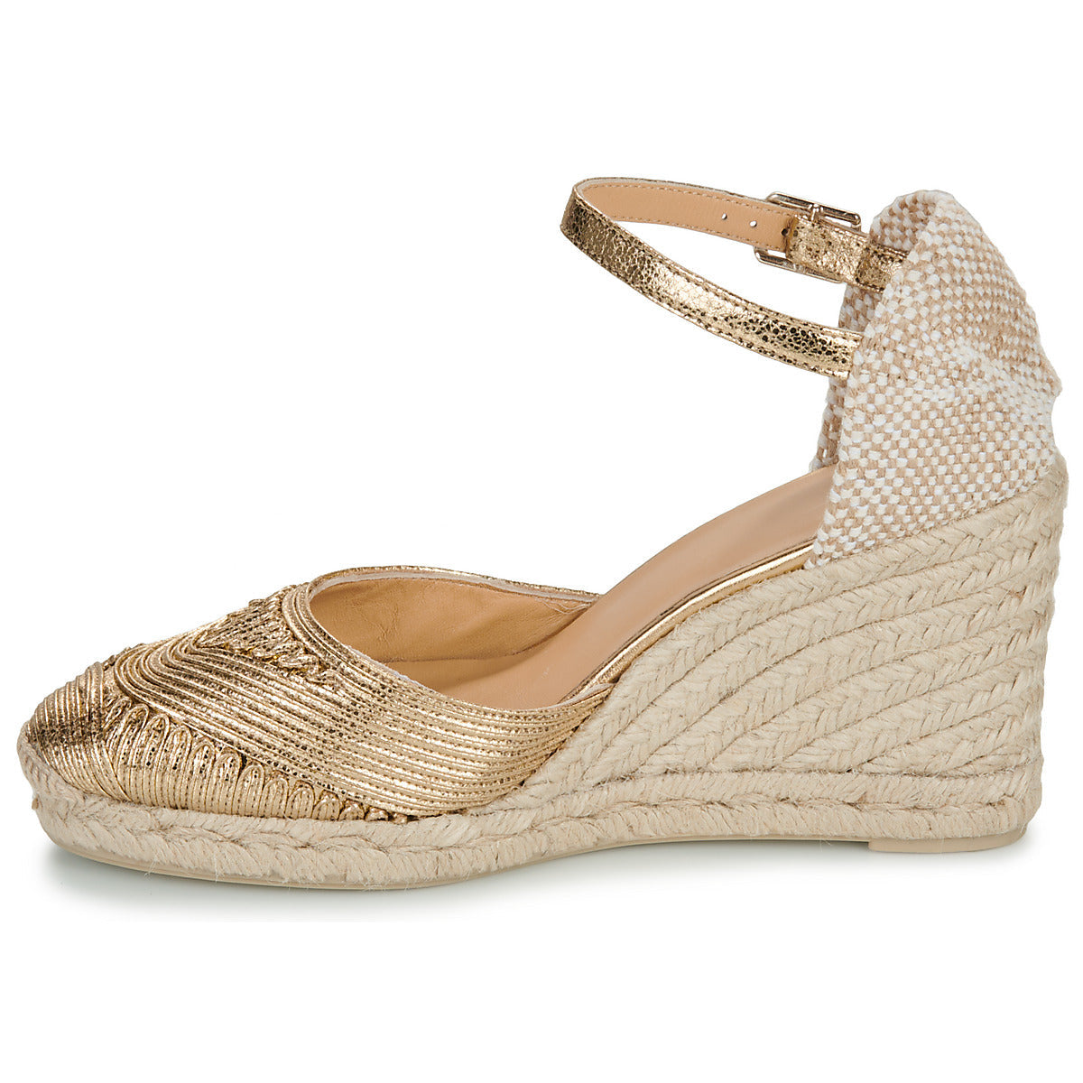 Scarpe Espadrillas Donna Castaner CAROL Oro
