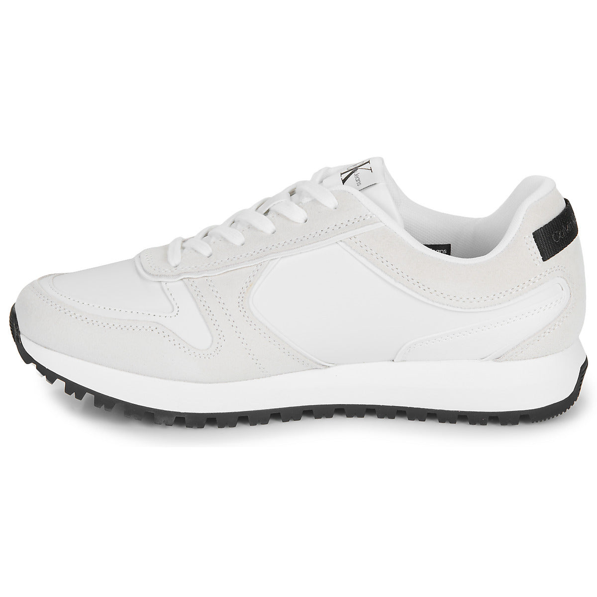 Sneakers Uomo Calvin Klein Jeans TOOTHY RUNNER IRREGULARLINES Bianco