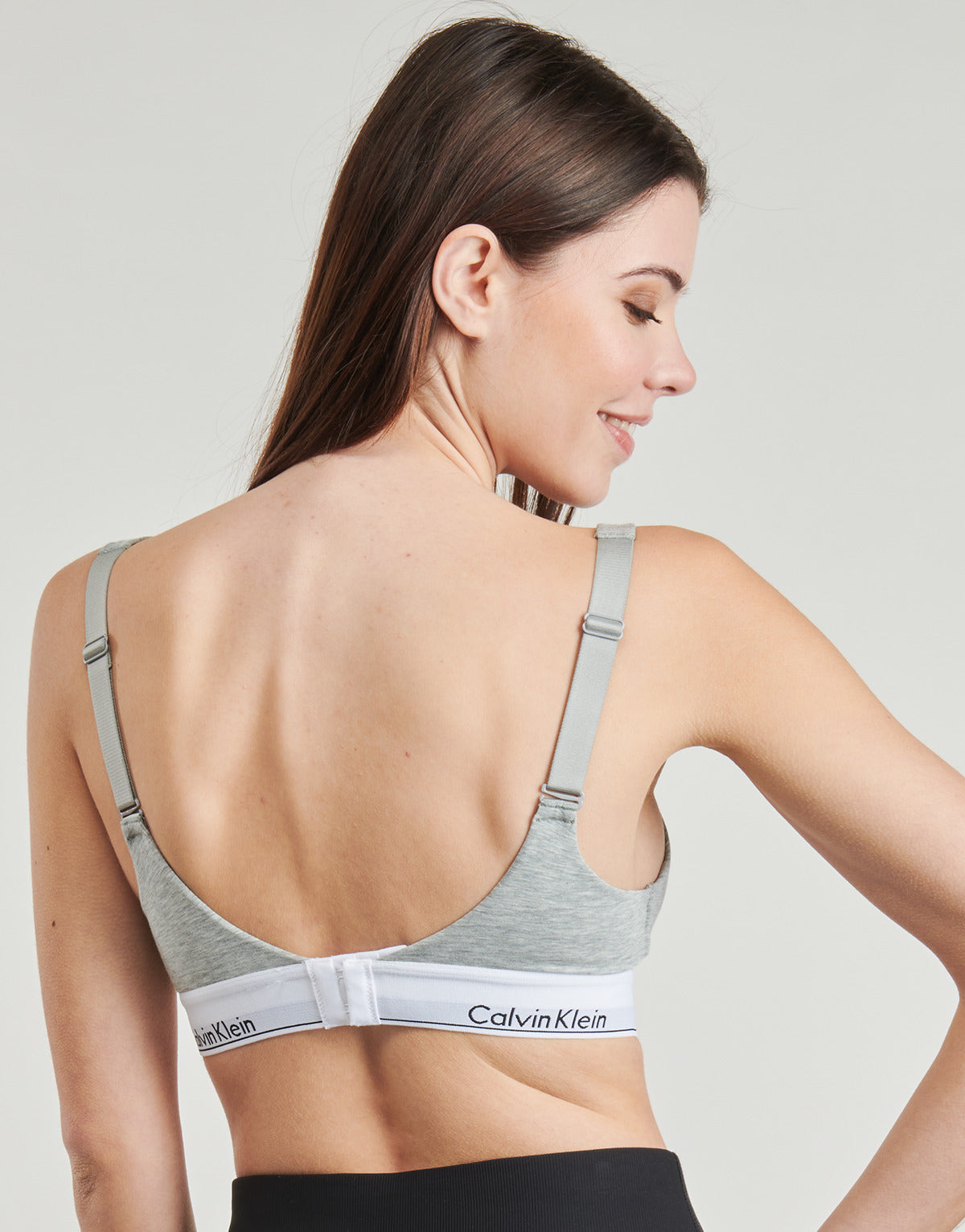 Brassiere Donna Calvin Klein Jeans LIFT BRALETTE Grigio