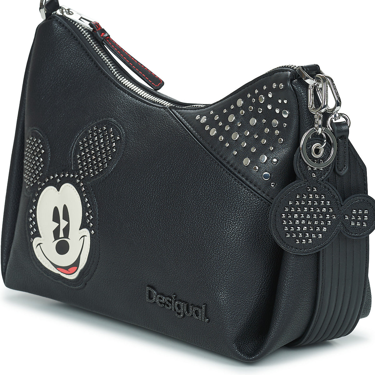 Borsa a spalla Donna Desigual BAG MICKEY STUDSTYLE BLACK MAYARI MAXI Nero