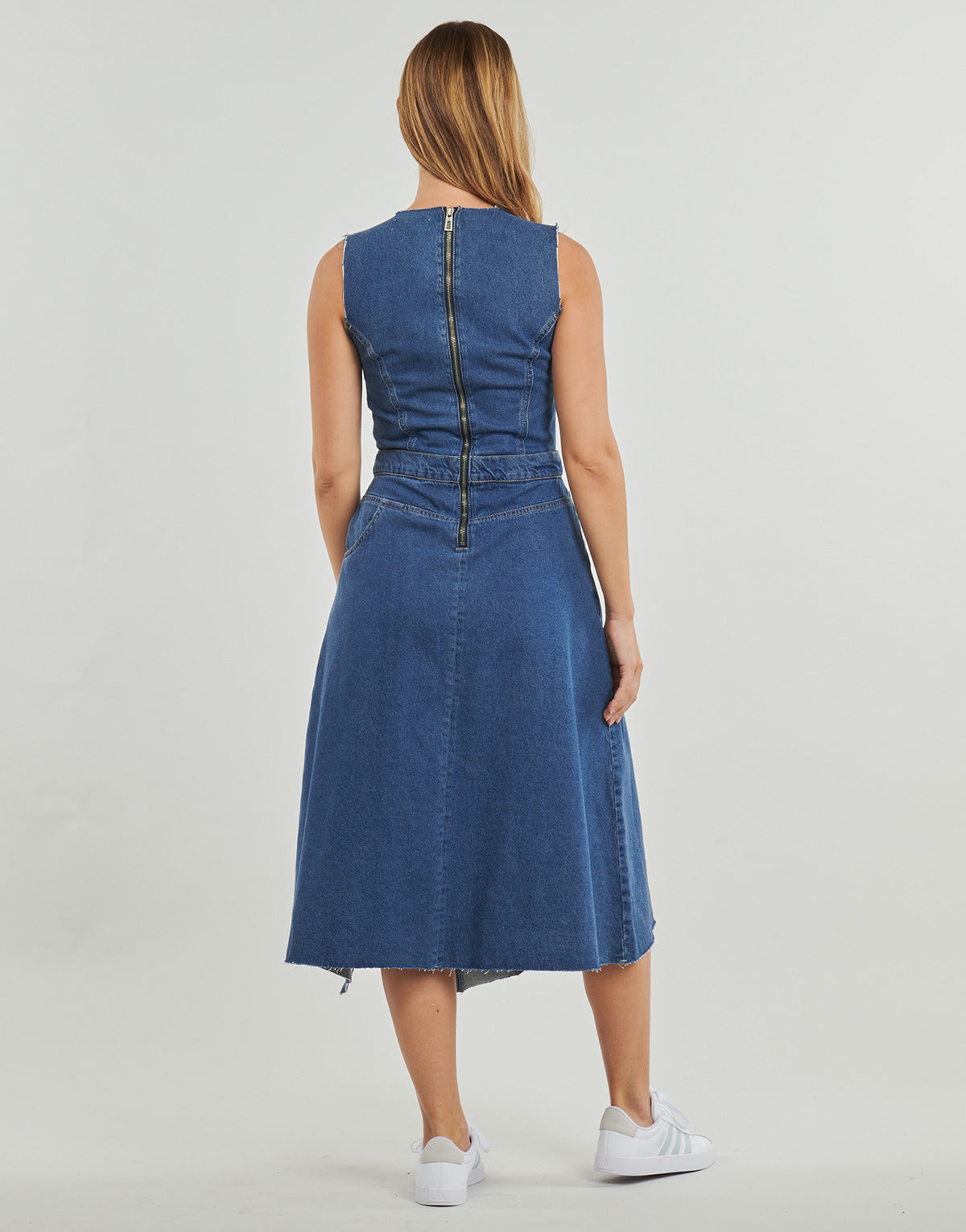 Abito lungo Donna Desigual VEST NUEVA YORK Blu