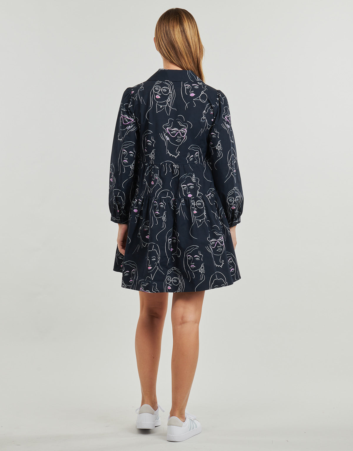 Abito corto Donna Desigual VEST LOUISVILLE Marine