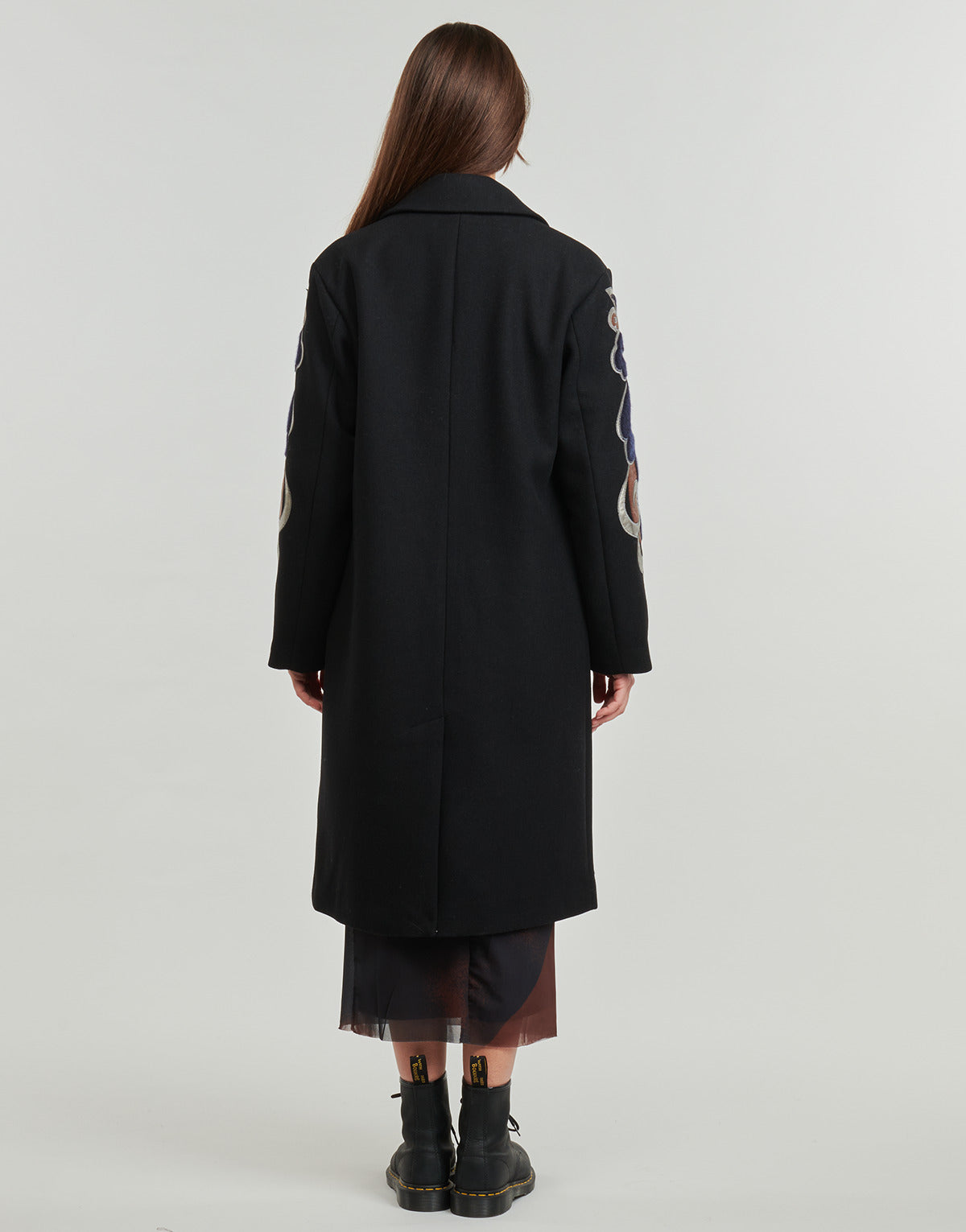Mantella Donna Desigual COAT CRACOVIA Nero
