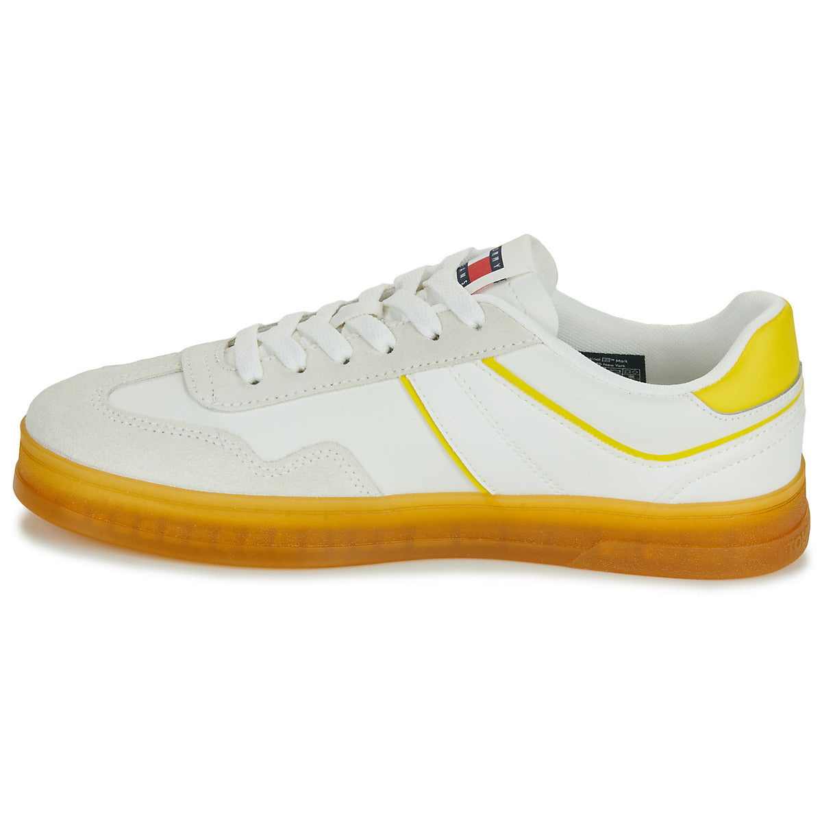 Sneakers basse Donna Tommy Jeans TJW COURT SNEAKER Bianco