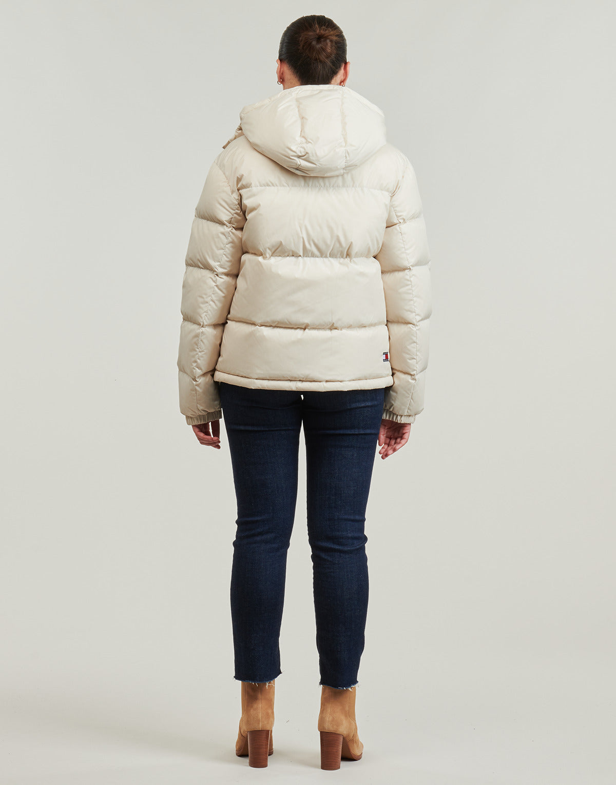 Piumino Donna Tommy Jeans TJW ALASKA PUFFER EXT Beige