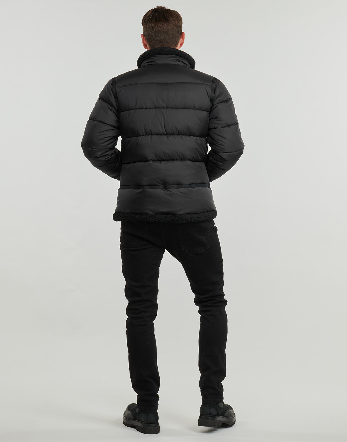 Piumino Uomo Schott IDAK Nero