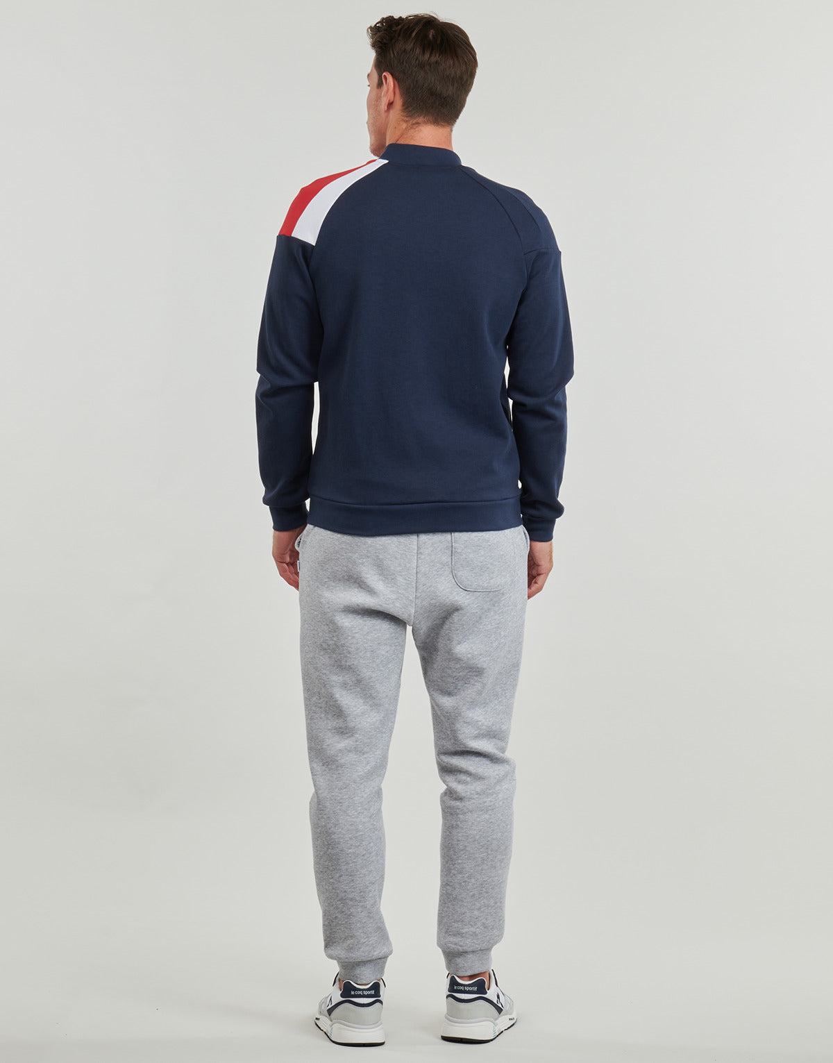 Giacca Sportiva Uomo Le Coq Sportif TRI FZ Sweat N°1 M Marine