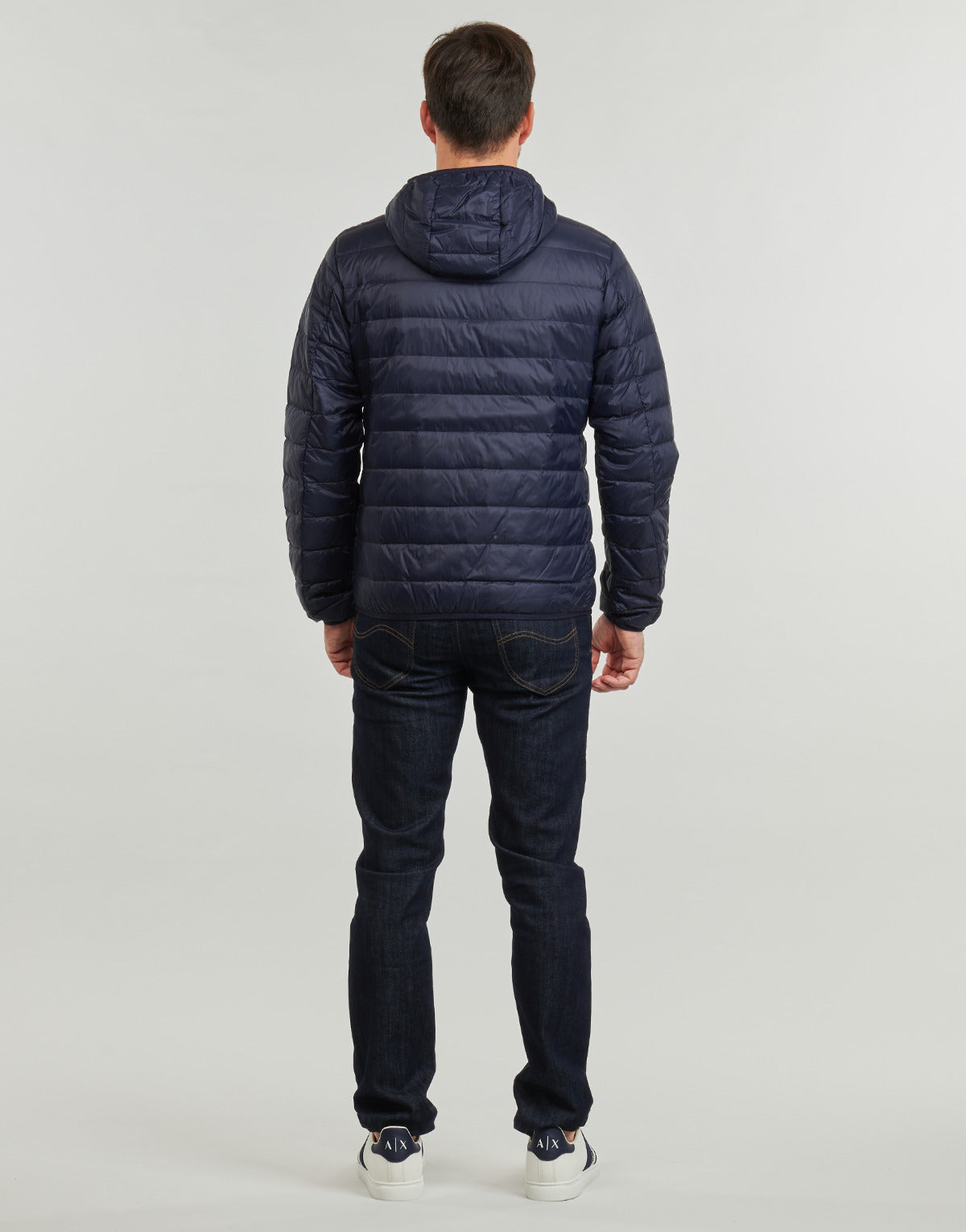 Piumino Uomo Emporio Armani EA7 CORE IDENTITY DOWN JACKET HD Marine