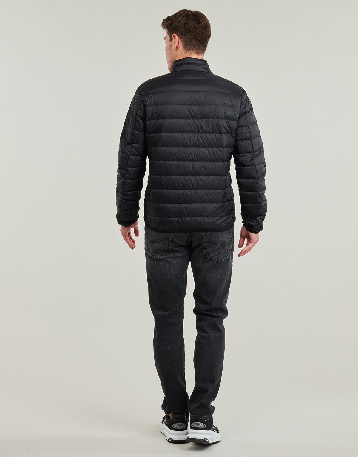 Piumino Uomo Emporio Armani EA7 CORE IDENTITY DOWN JACKET Nero