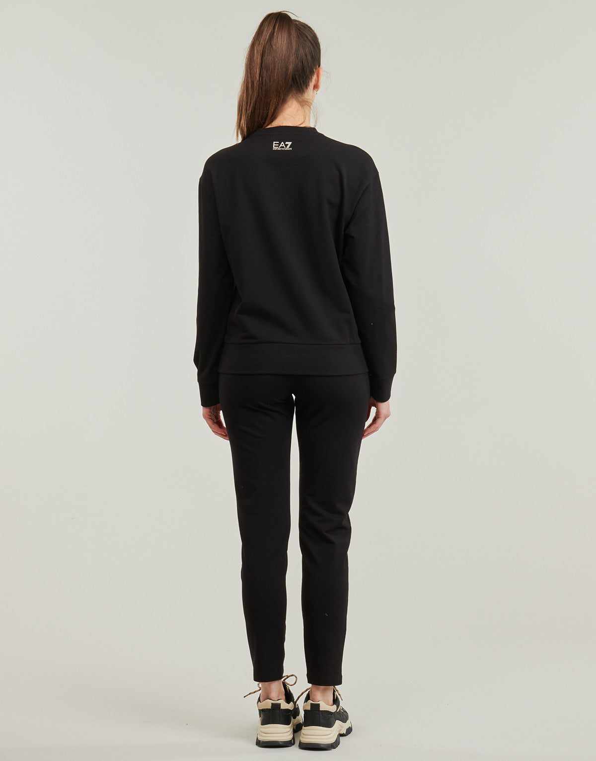 Tuta Donna Emporio Armani EA7 TRACKSUIT 8NTV54 Nero