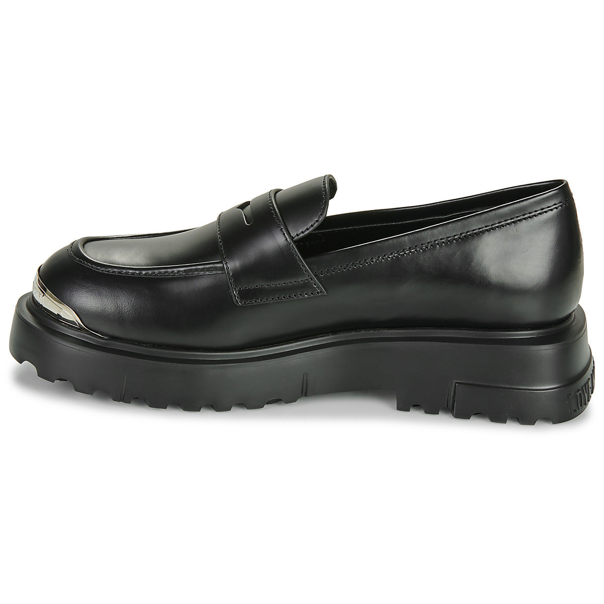 Scarpe Donna Love Moschino SQUARE LOVE SHOE Nero