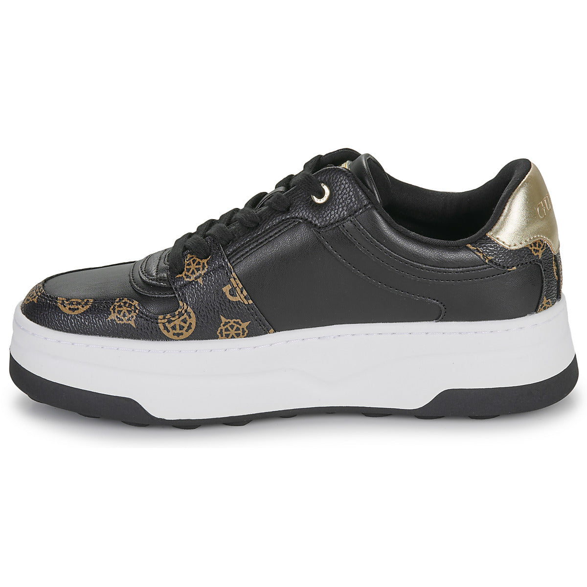 Sneakers basse Donna Guess QUEENZ Nero