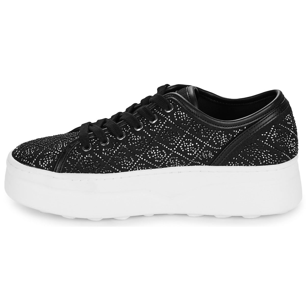 Sneakers basse Donna Guess QUEENY Nero