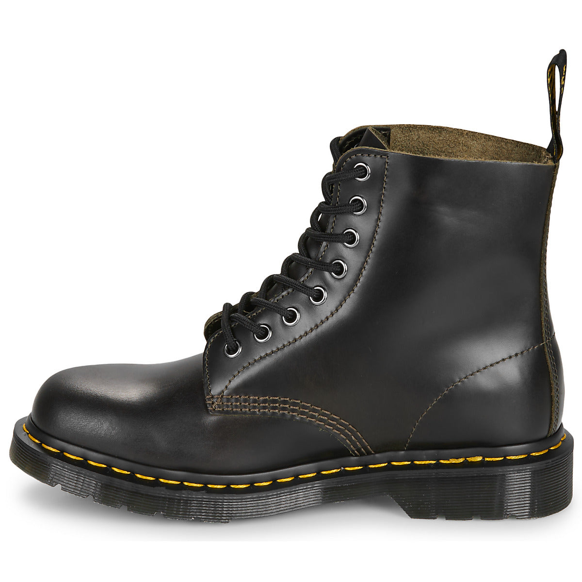 Stivaletti Uomo Dr. Martens 1460 DARK TAUPE ORLÉANS Marrone