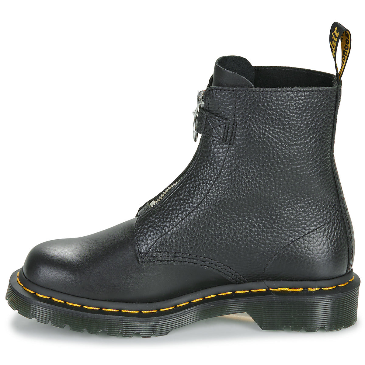 Stivaletti Donna Dr. Martens 1460 FRONT ZIP BLACK WANAMA Nero