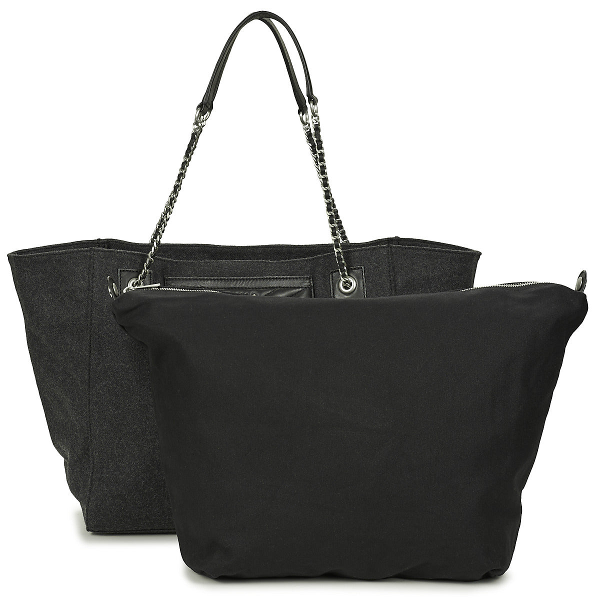 Borsa Shopping Donna Ikks 1440 XL CABAS Grigio