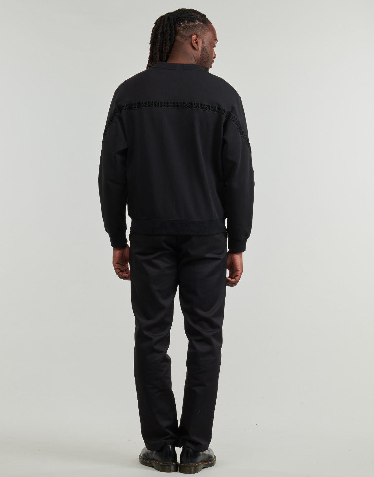 Gilet / Cardigan Uomo HUGO Dequilos Nero