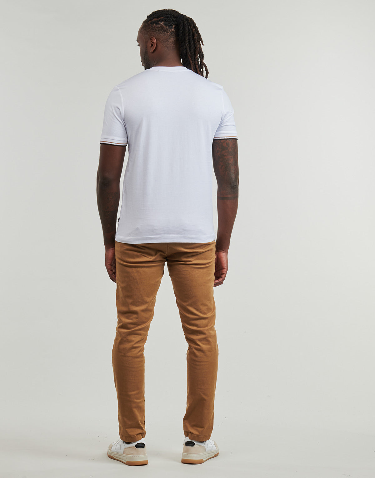 T-shirt Uomo BOSS Thompson 04 Bianco