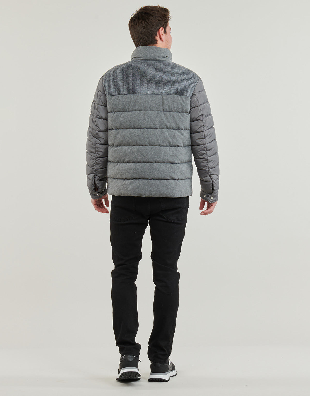 Piumino Uomo BOSS H-Clanello Grigio