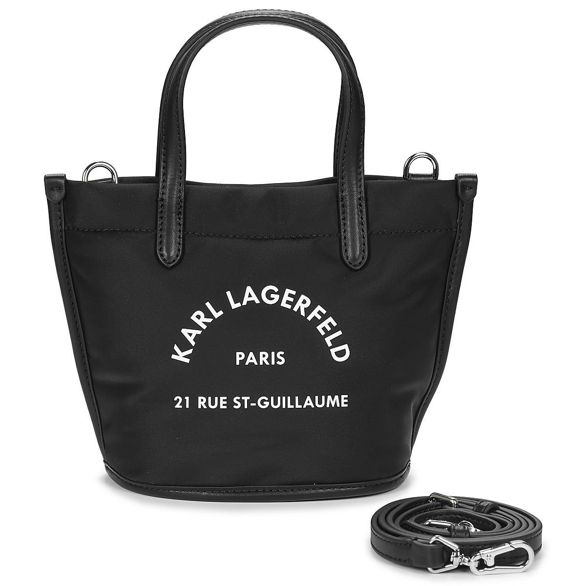 Borsette Donna Karl Lagerfeld RSG NYLON MINI TOTE Nero