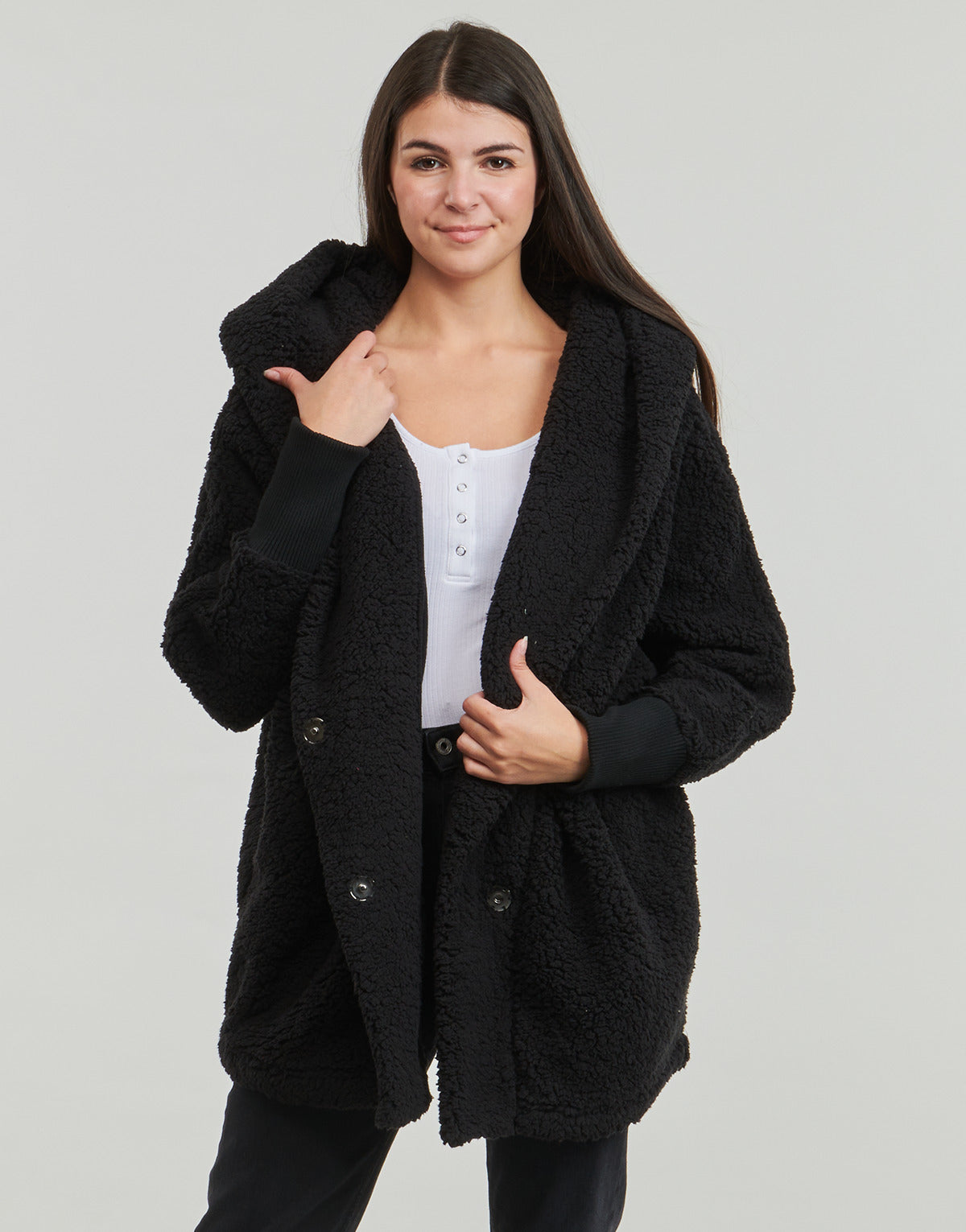 Mantella Donna Noisy May NMCUDDLE Nero