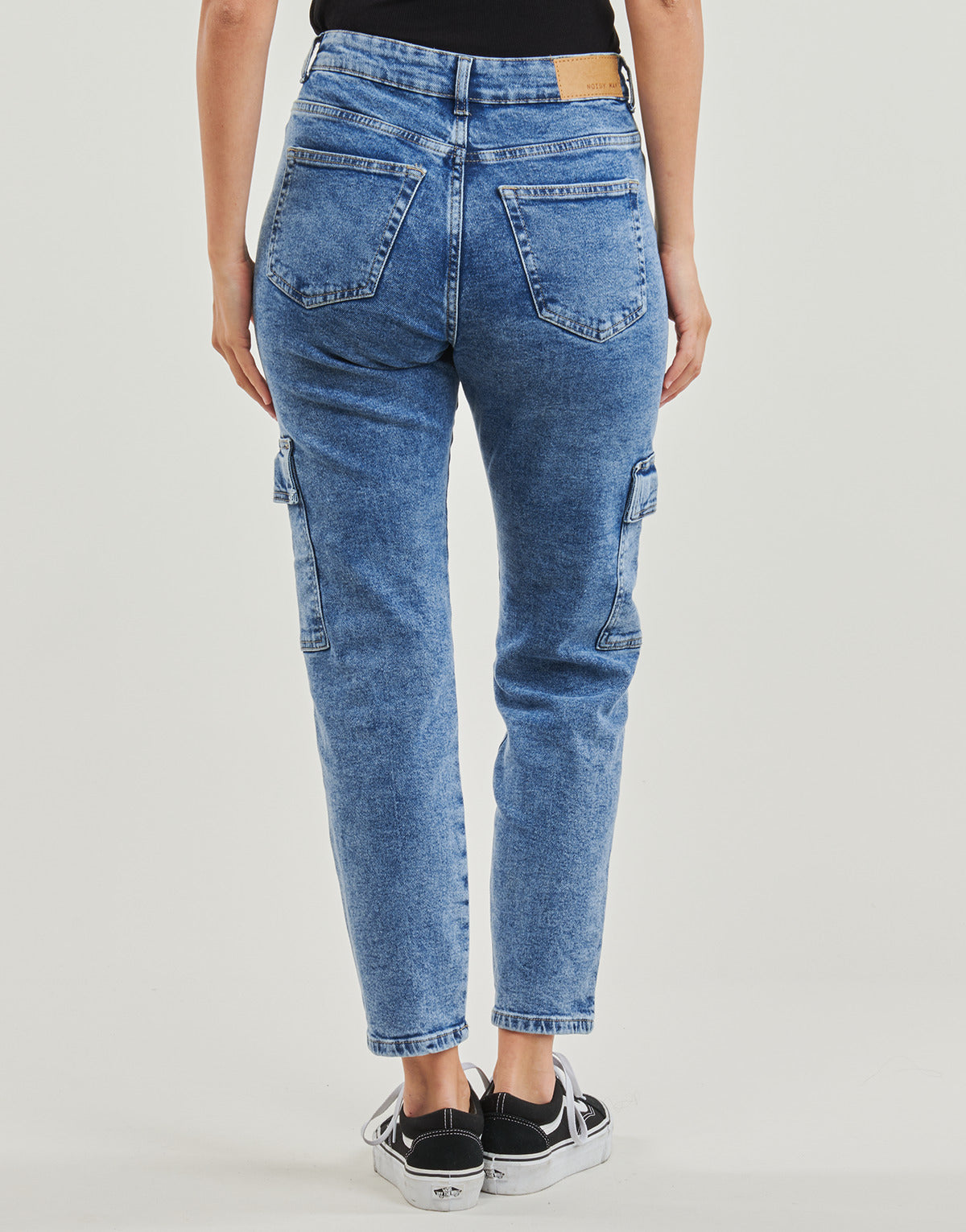 Pantalone Cargo Donna Noisy May NMMONI Blu