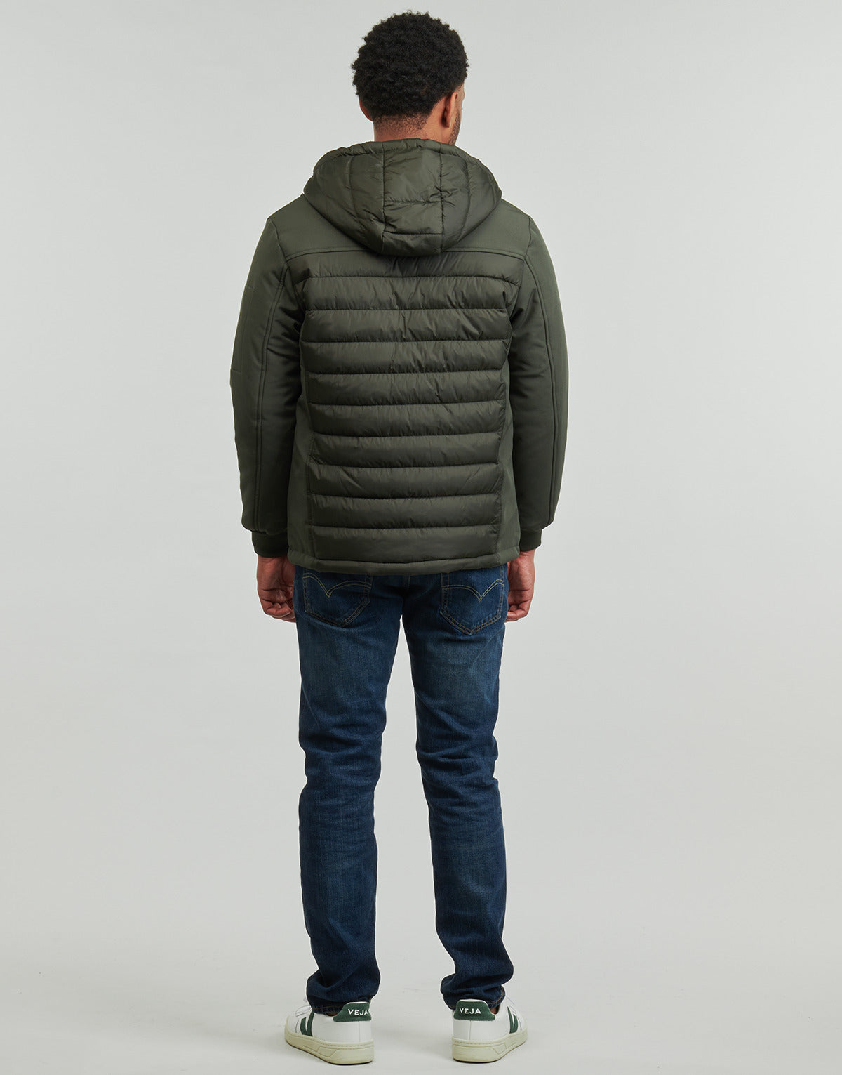 Parka Uomo Deeluxe SECTOR Kaki