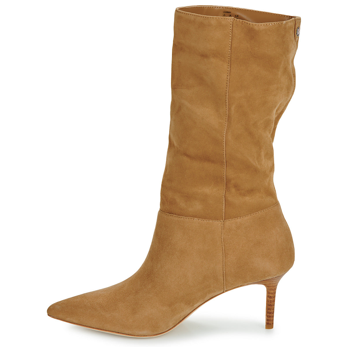 Stivali Donna Lauren Ralph Lauren LEANNAH-BOOTS-MID BOOT Beige