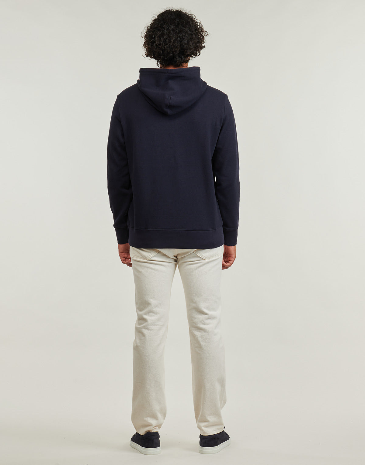 Felpa Uomo Gant SMALL GRAPHIC SWEAT HOODIE Marine