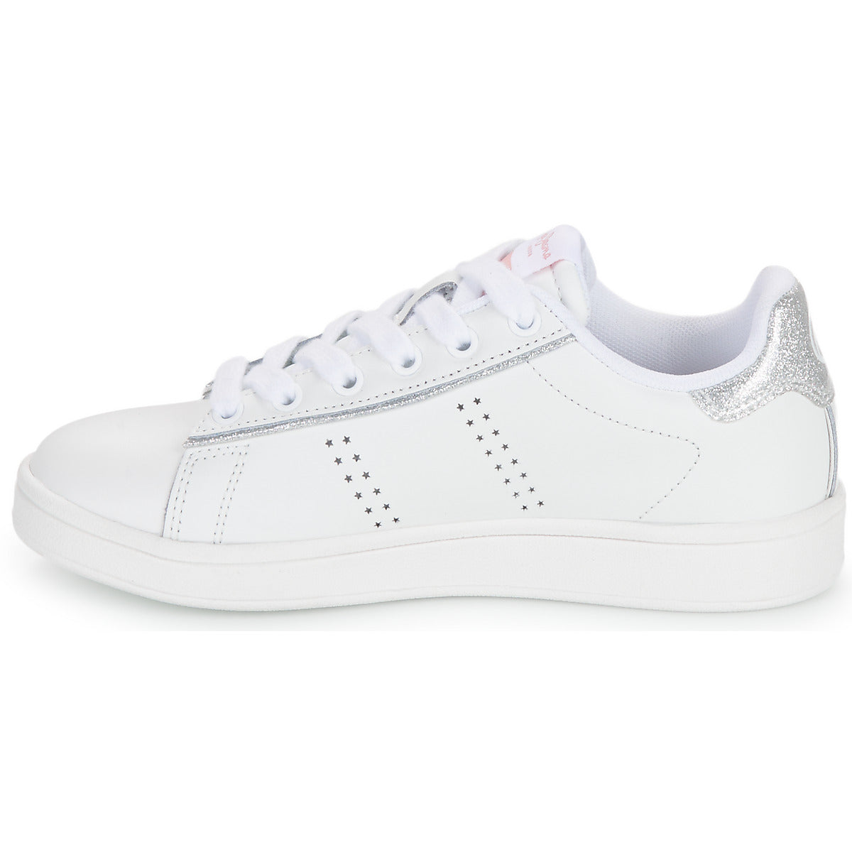 Scarpe bambini ragazza Pepe jeans PLAYER GLOW G Bianco