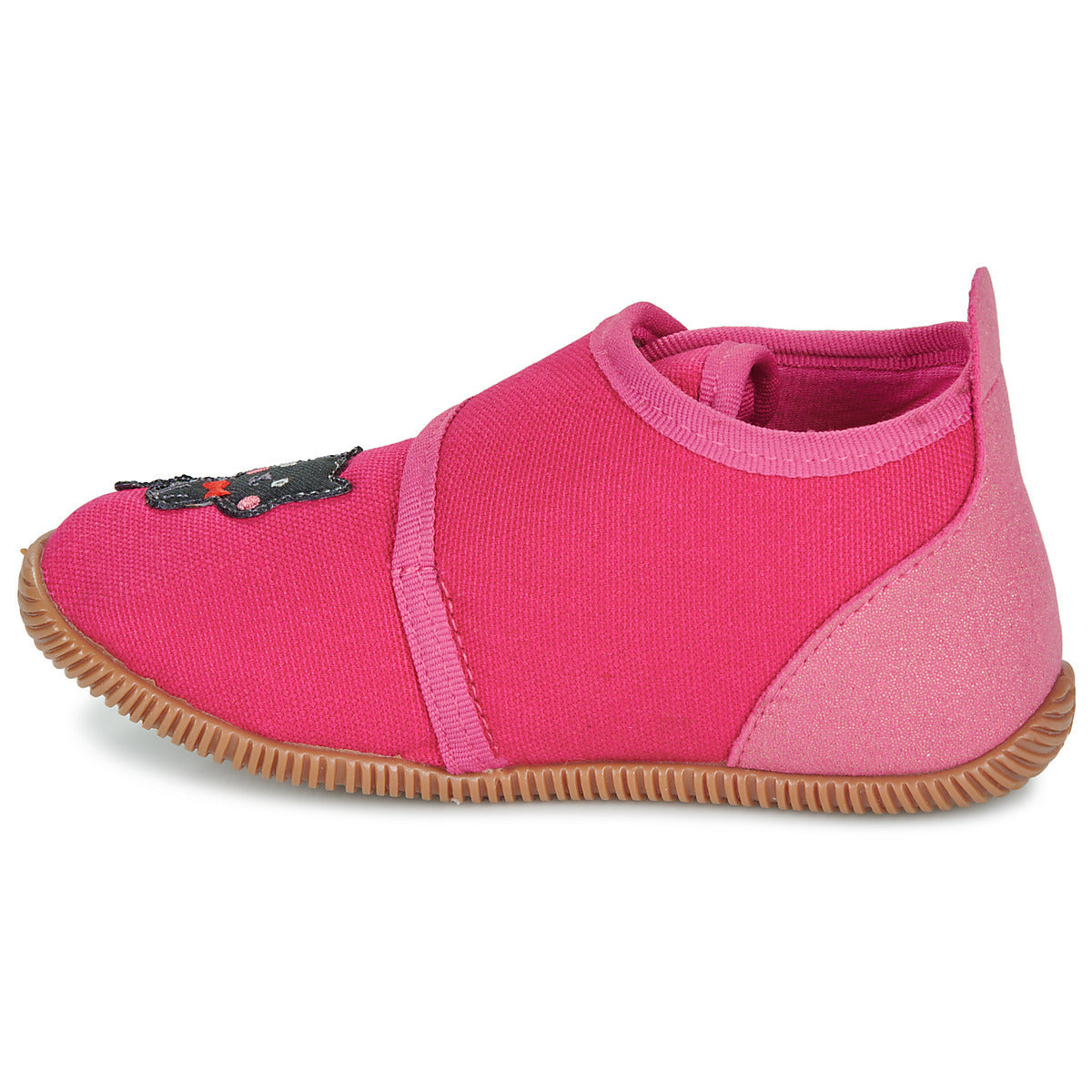 Pantofole bambini ragazza Giesswein SANDAU Rosa