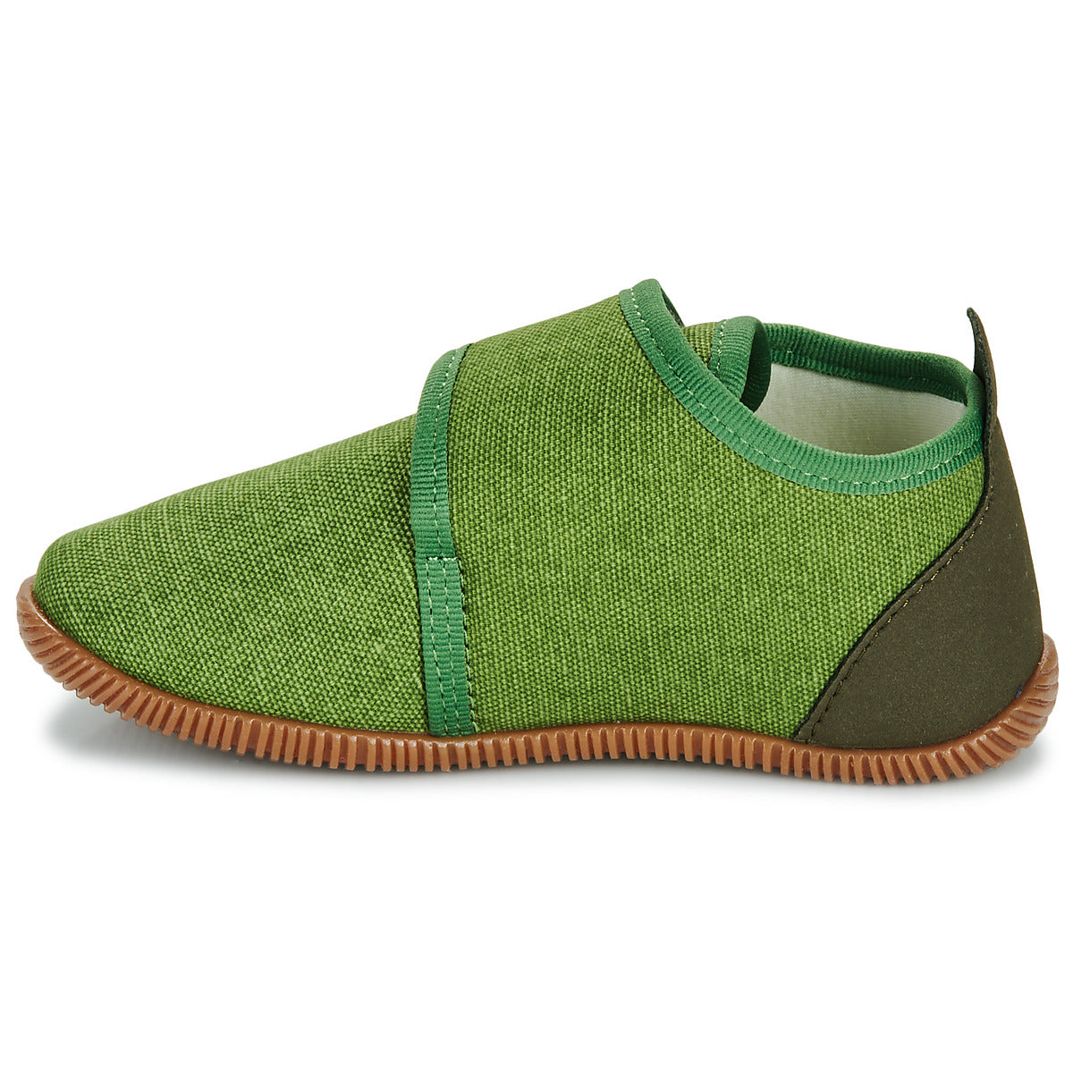 Pantofole bambini ragazza Giesswein STRASS Verde