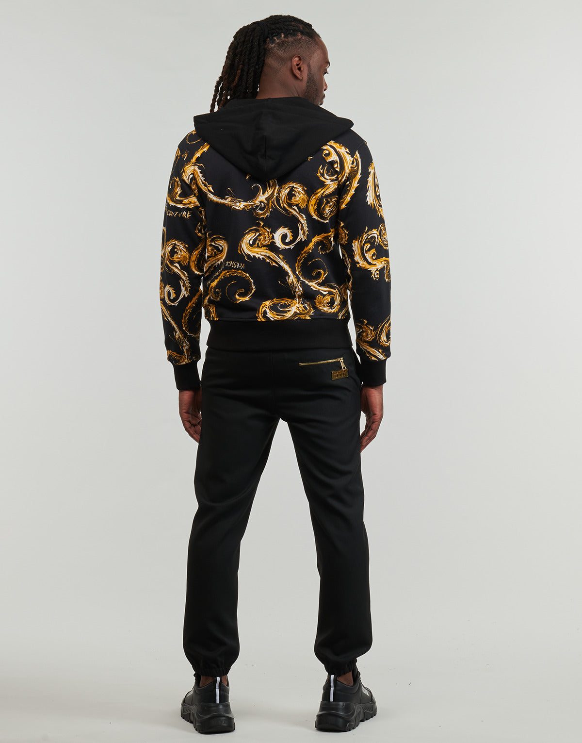 Felpa Uomo Versace Jeans Couture FELPE77GAI3Z1 Multicolore