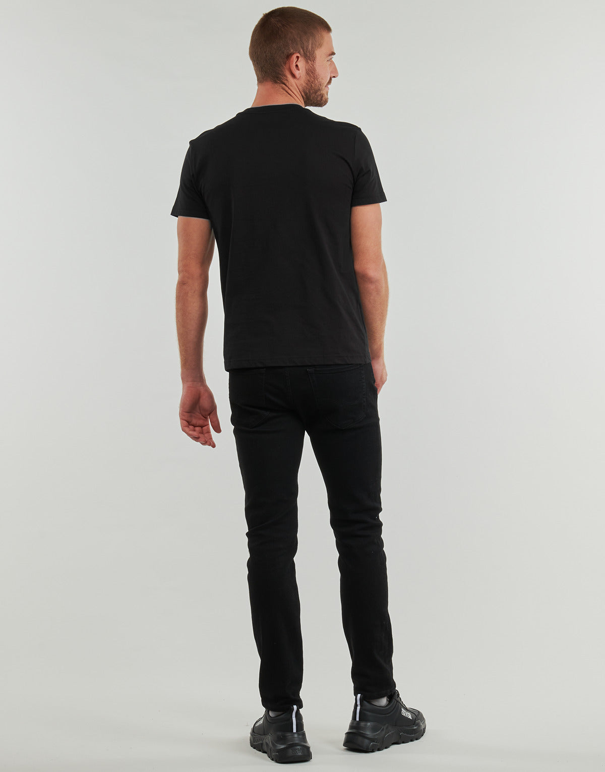 T-shirt Uomo Versace Jeans Couture MAGLIET.77GAH6S3 Nero