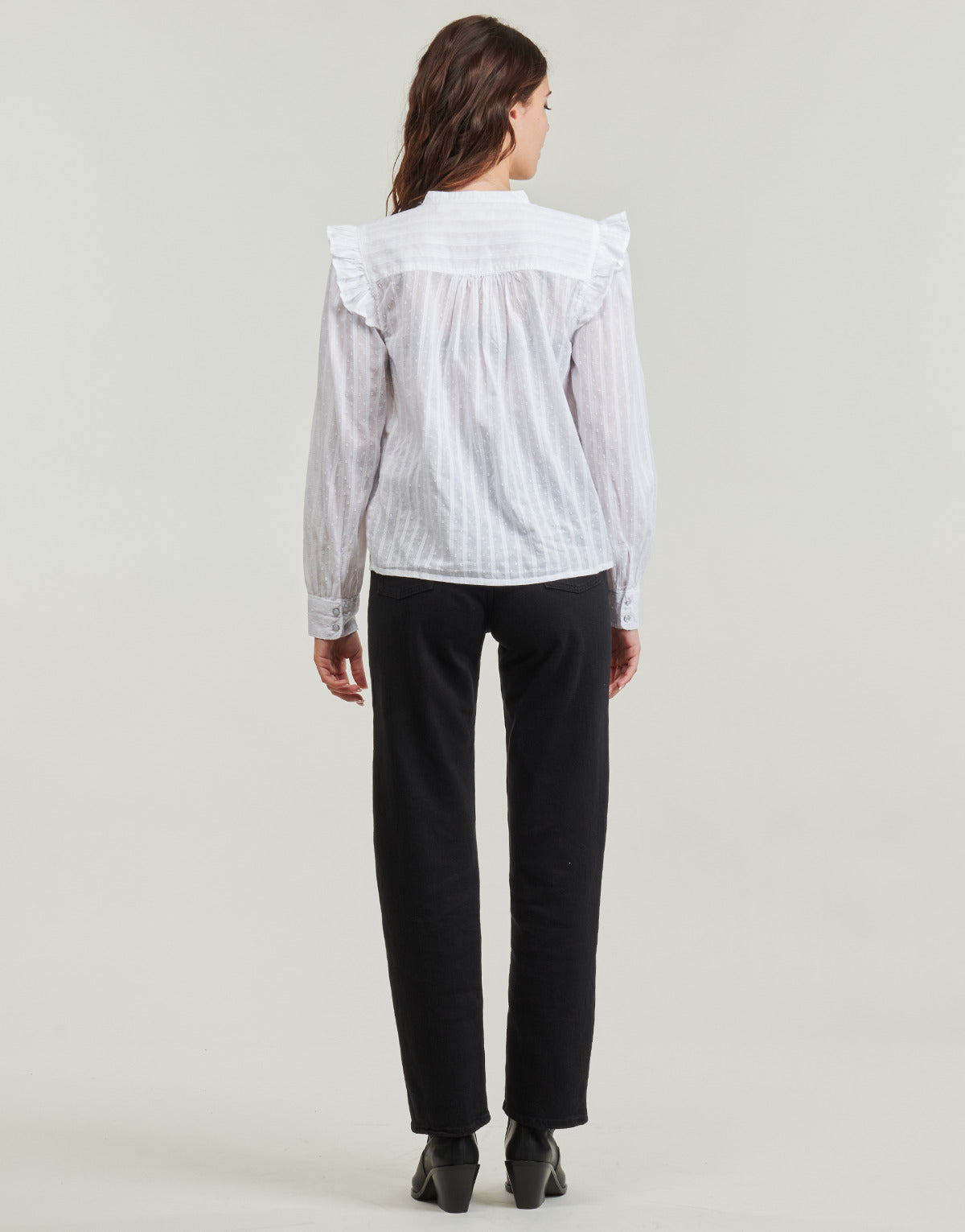Camicetta Donna Levis GIANNA LS BLOUSE Bianco