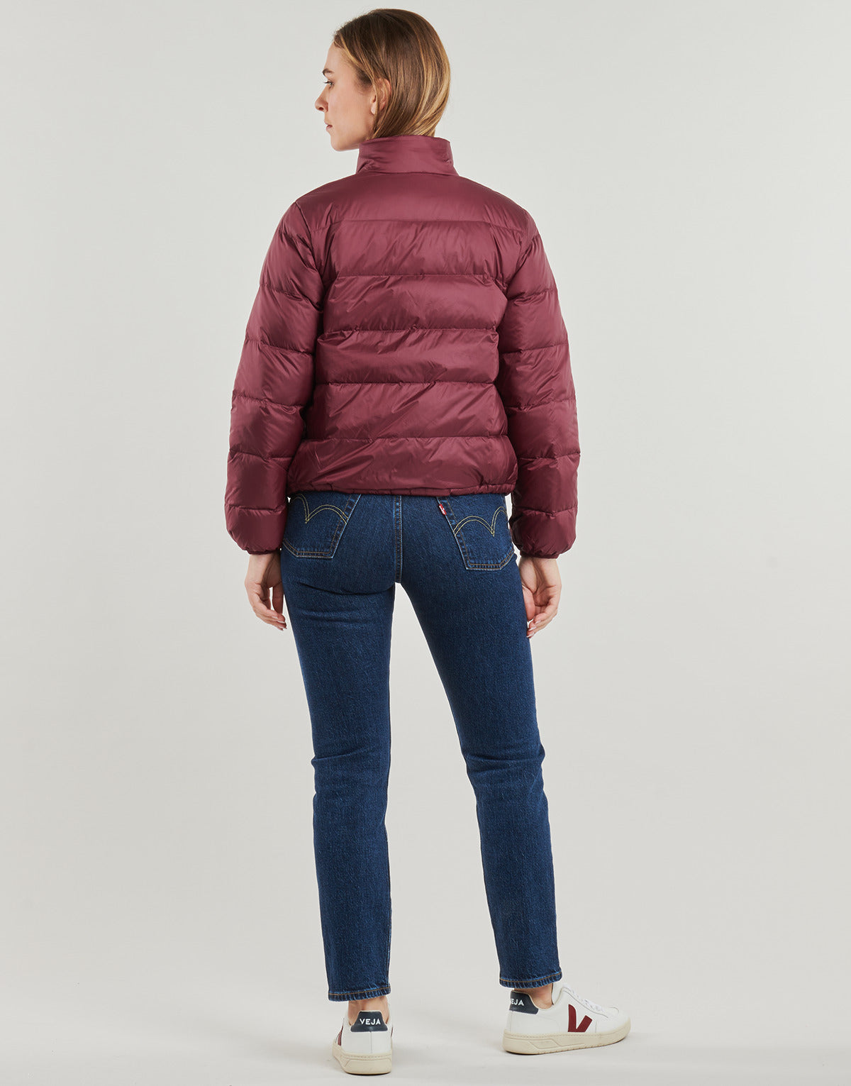 Piumino Donna Levis POLLY PACKABLE DWN JCKT Bordeaux