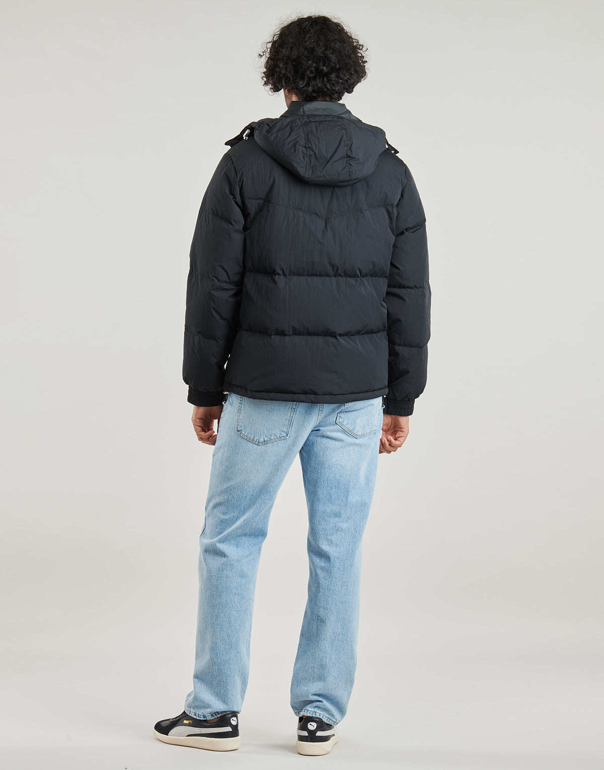 Piumino Uomo Levis ROCKRIDGE SHORT PUFFER Nero