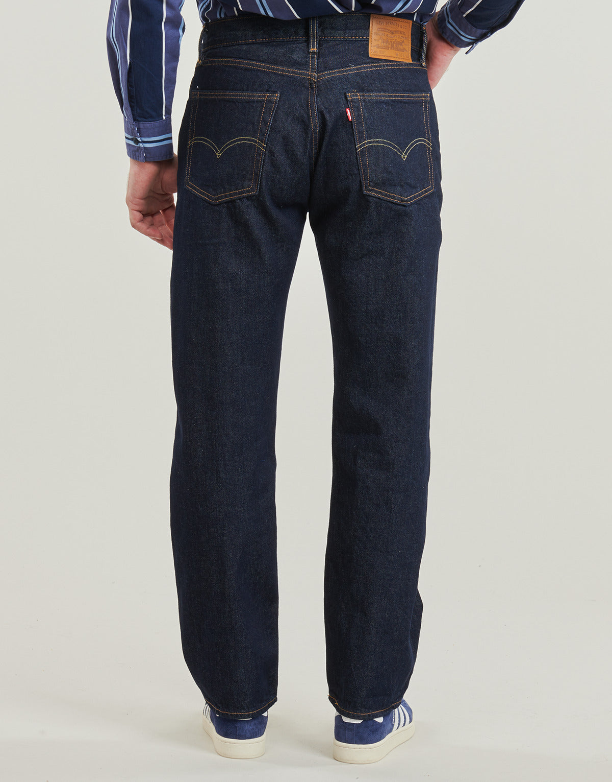 Jeans Uomo Levis 555 RELAXED STRAIGHT Marine