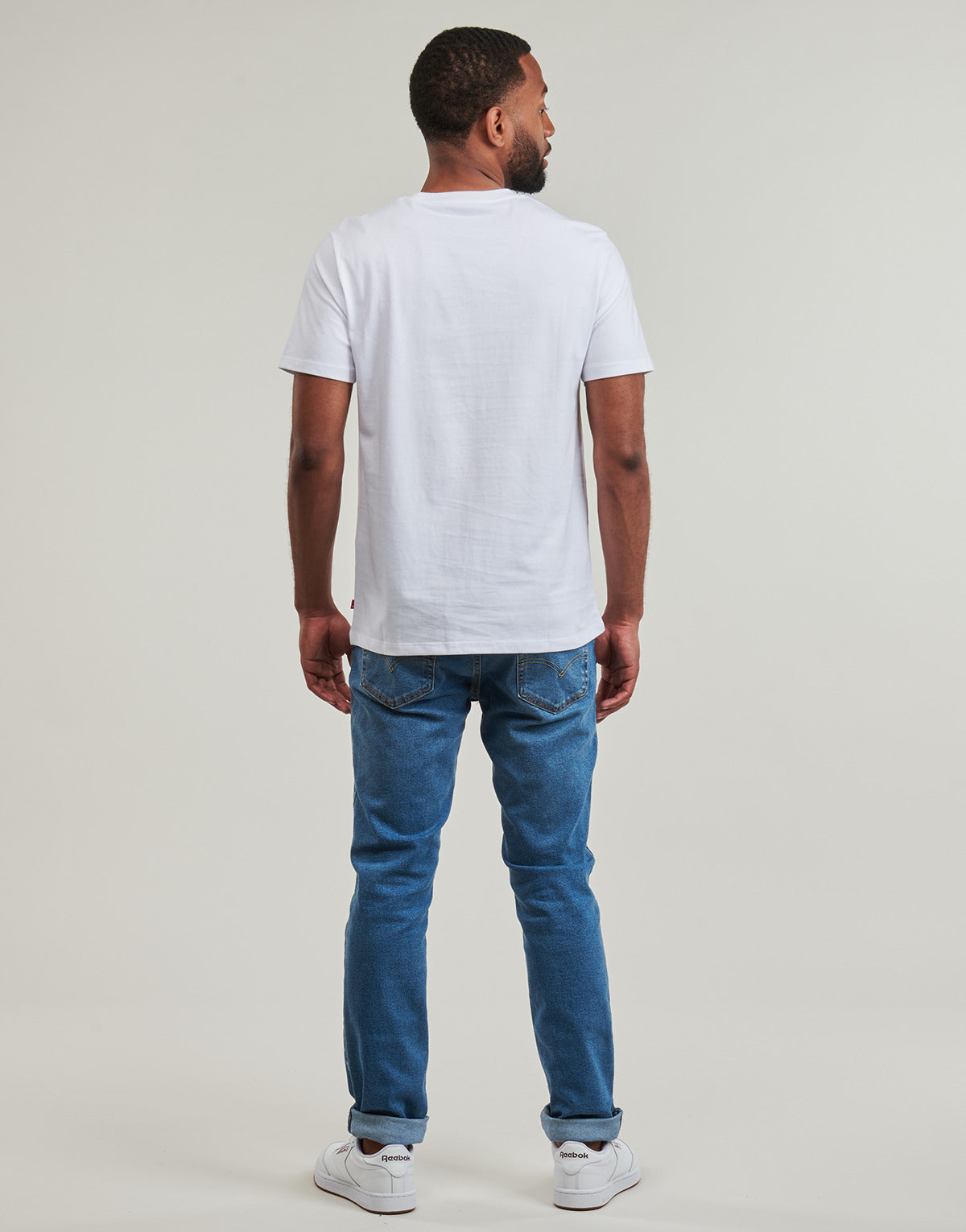 T-shirt Uomo Levis GRAPHIC CREWNECK TEE Bianco