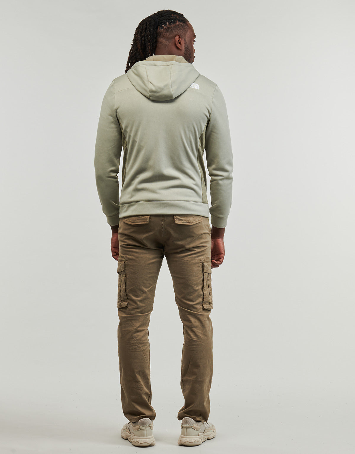 Felpa Uomo The North Face Mountain Athletics Fz Fleece Beige