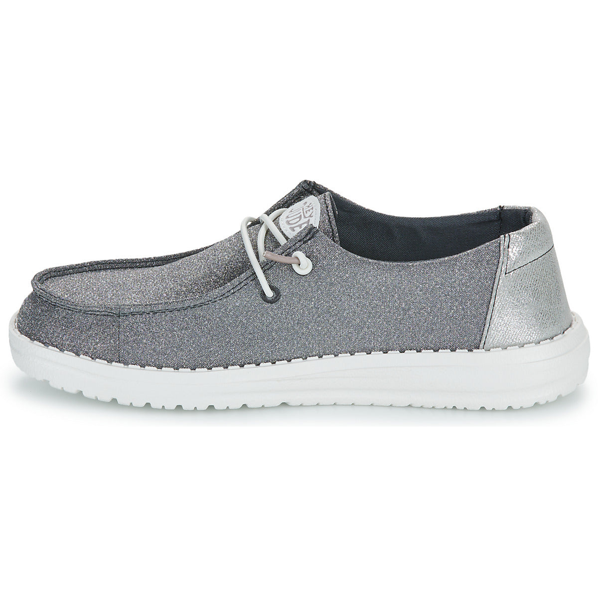 Scarpe Donna HEYDUDE Wendy Metallic Sparkle Grigio