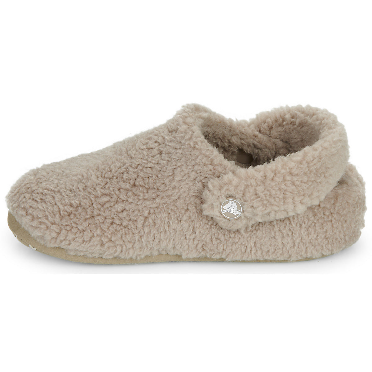 Pantofole bambini ragazza Crocs Classic Cozzzy Slipper K Beige
