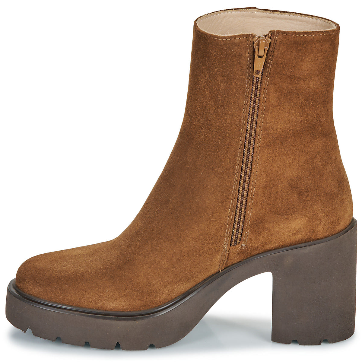 Stivaletti Donna Unisa KHAN Marrone