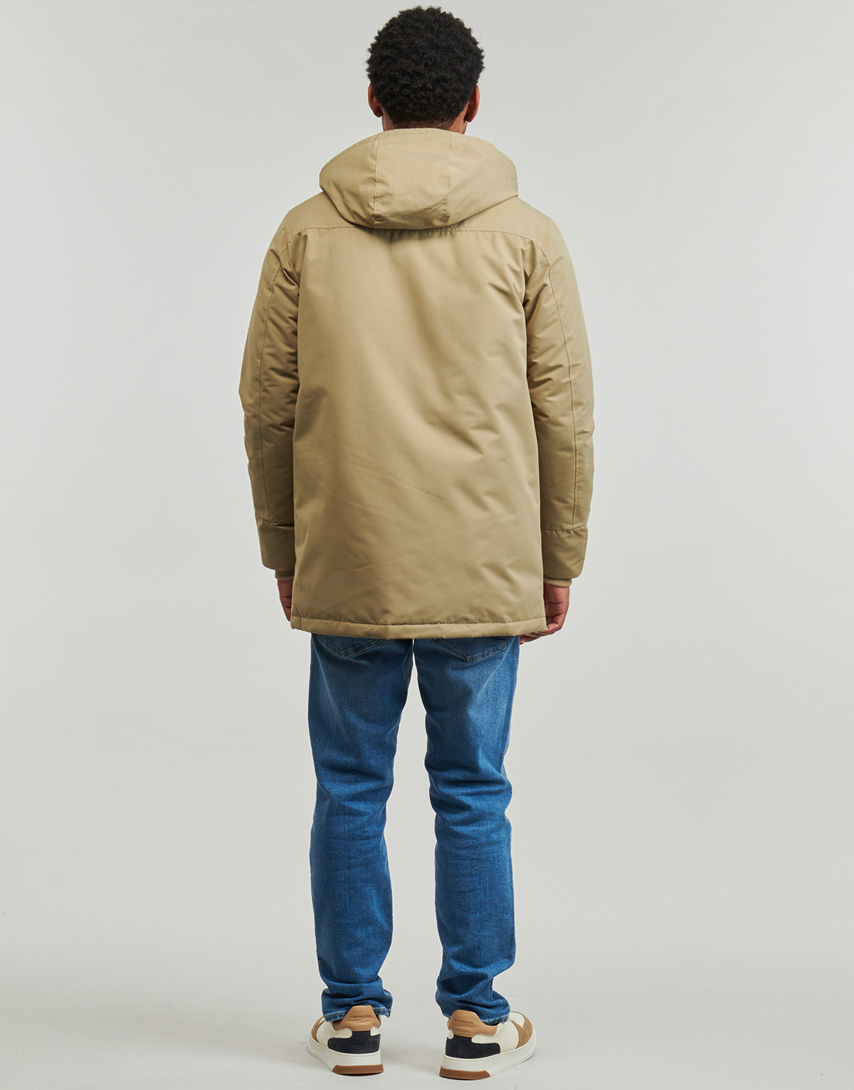 Parka Uomo Jack & Jones JJCONSTRUCT Beige
